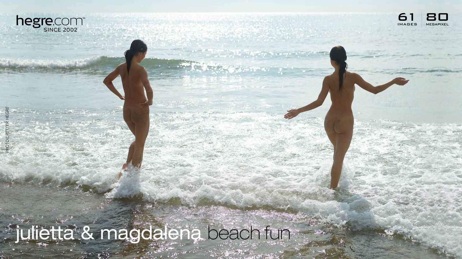 Julietta And Magdalena Beach Fun
