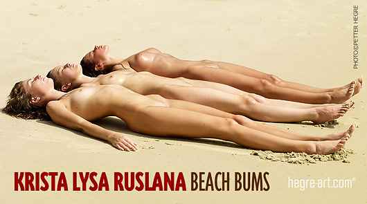 Krista Lysa Ruslana Beach Bums